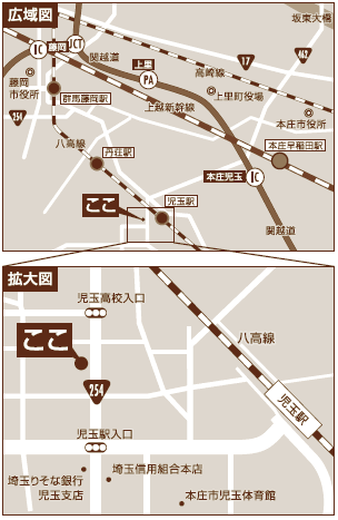 木田歯科医院の地図